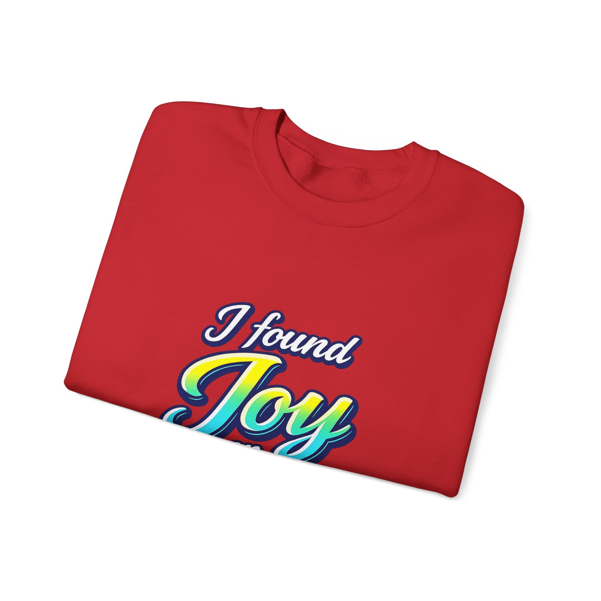 Revere Beach Sweatshirt — “I Found Joy on Revere Beach” Travel Souvenir Crewneck