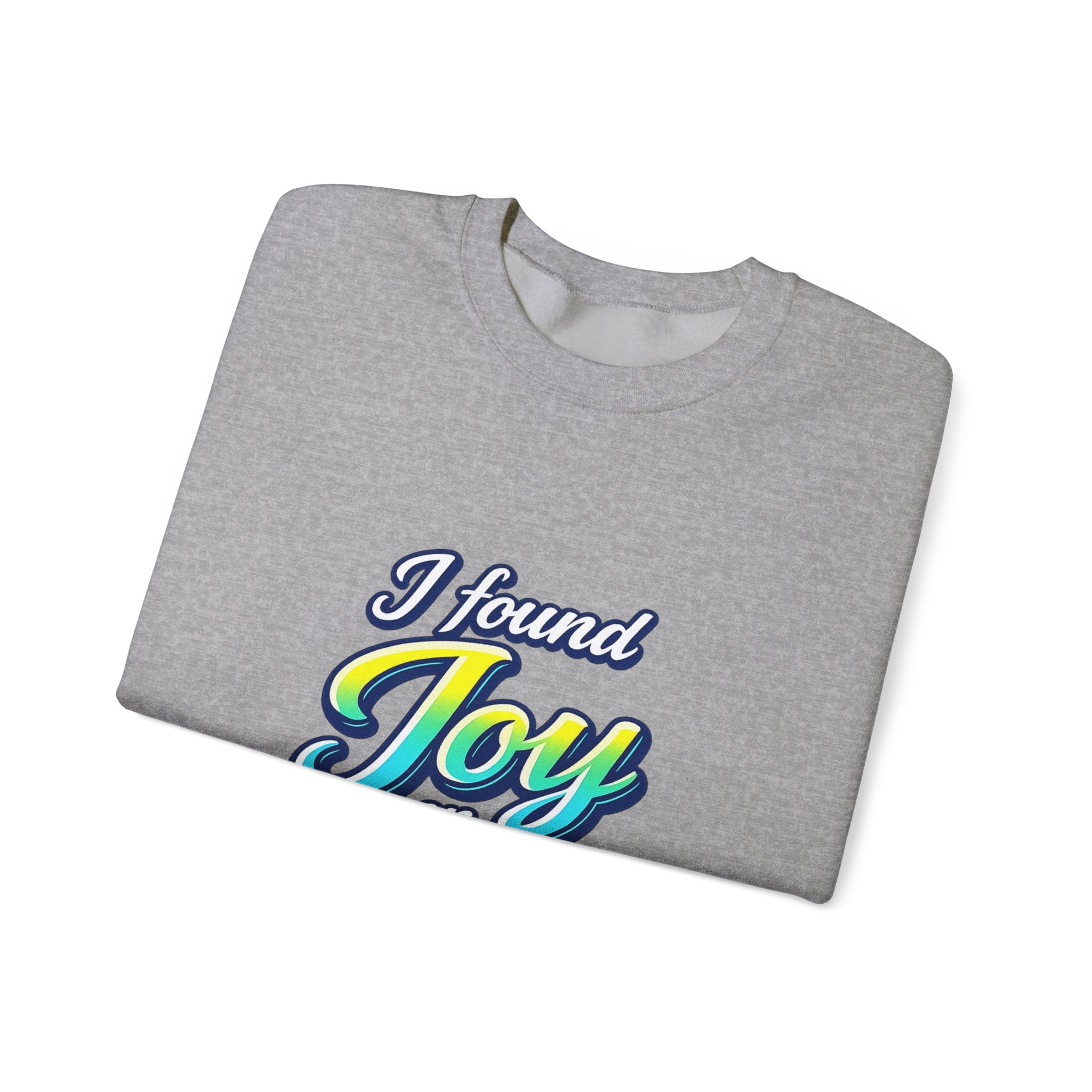 Revere Beach Sweatshirt — “I Found Joy on Revere Beach” Travel Souvenir Crewneck