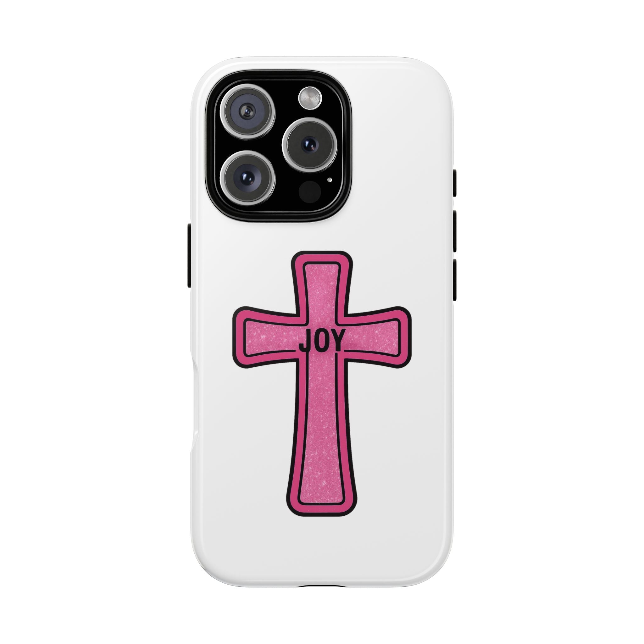 Christian Cross “Joy” Tough Phone Case