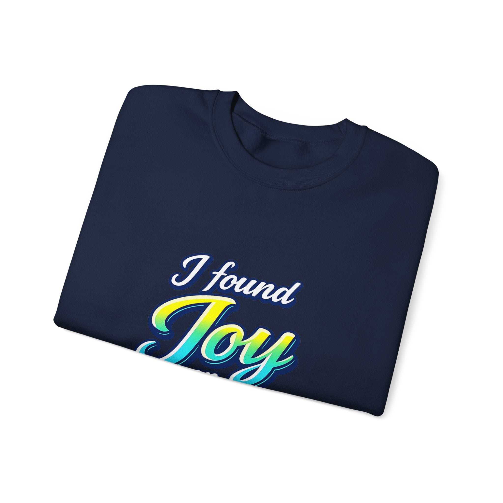 Revere Beach Sweatshirt — “I Found Joy on Revere Beach” Travel Souvenir Crewneck