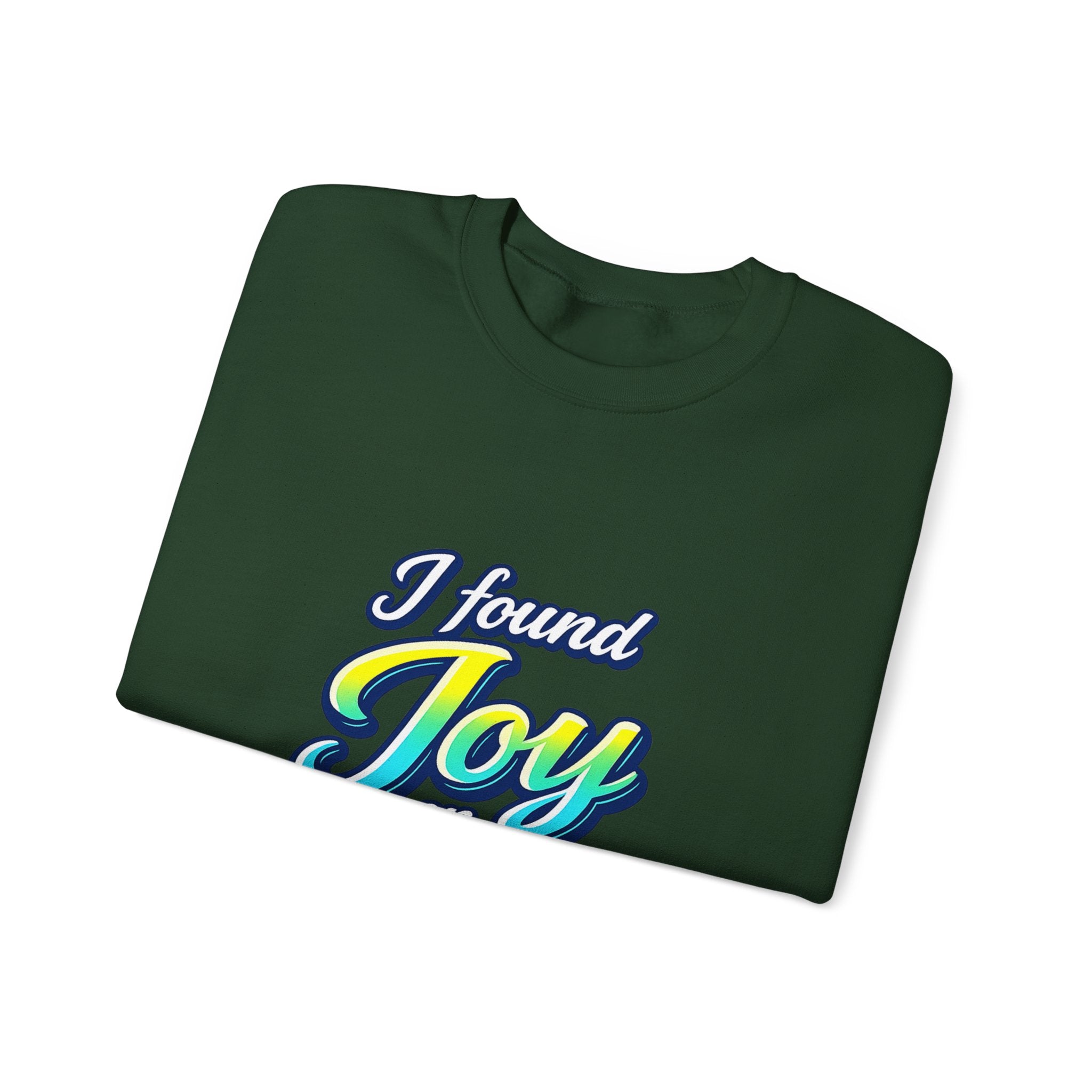 Revere Beach Sweatshirt — “I Found Joy on Revere Beach” Travel Souvenir Crewneck