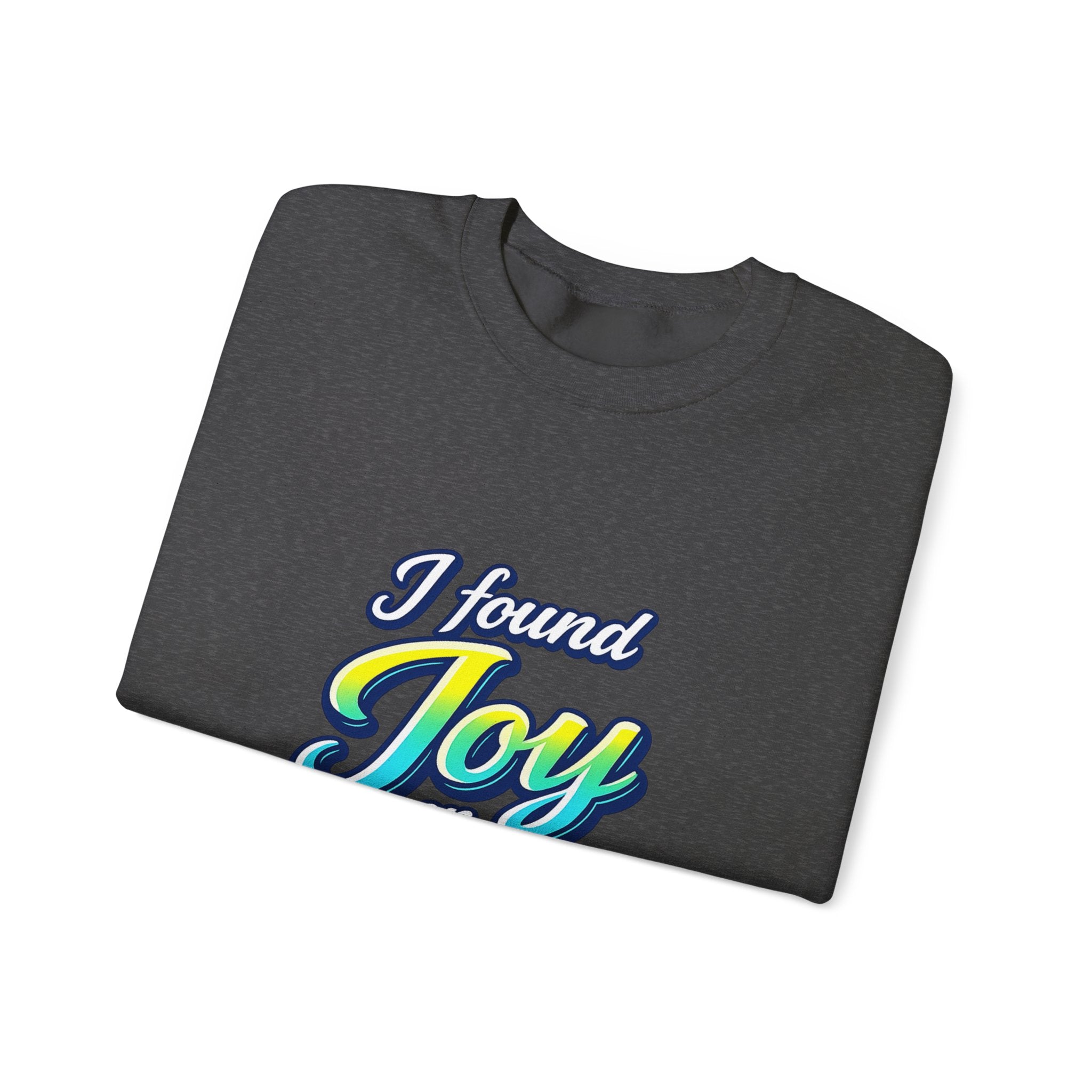 Revere Beach Sweatshirt — “I Found Joy on Revere Beach” Travel Souvenir Crewneck
