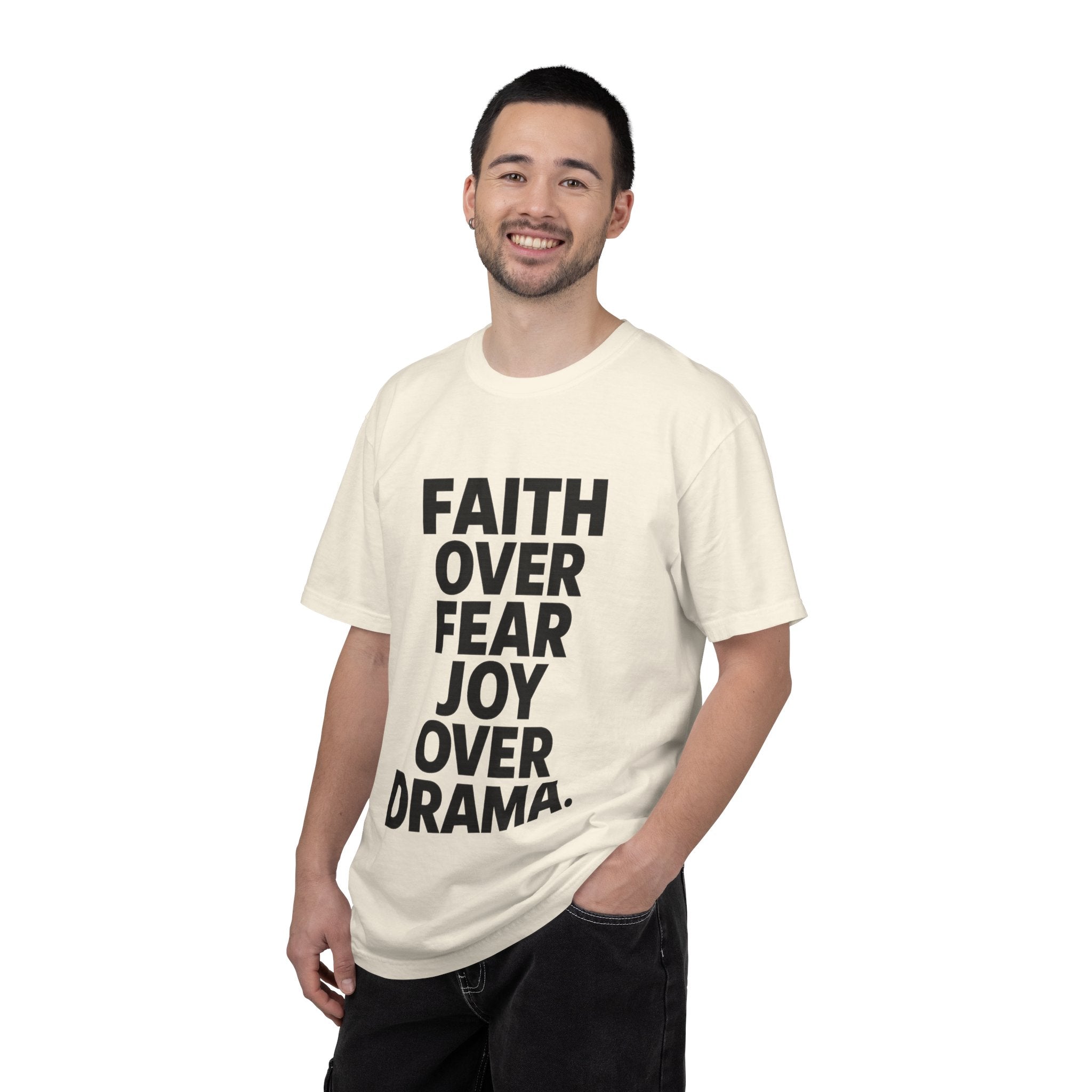 Faith Over Fear, Joy Over Drama Unisex T-Shirt