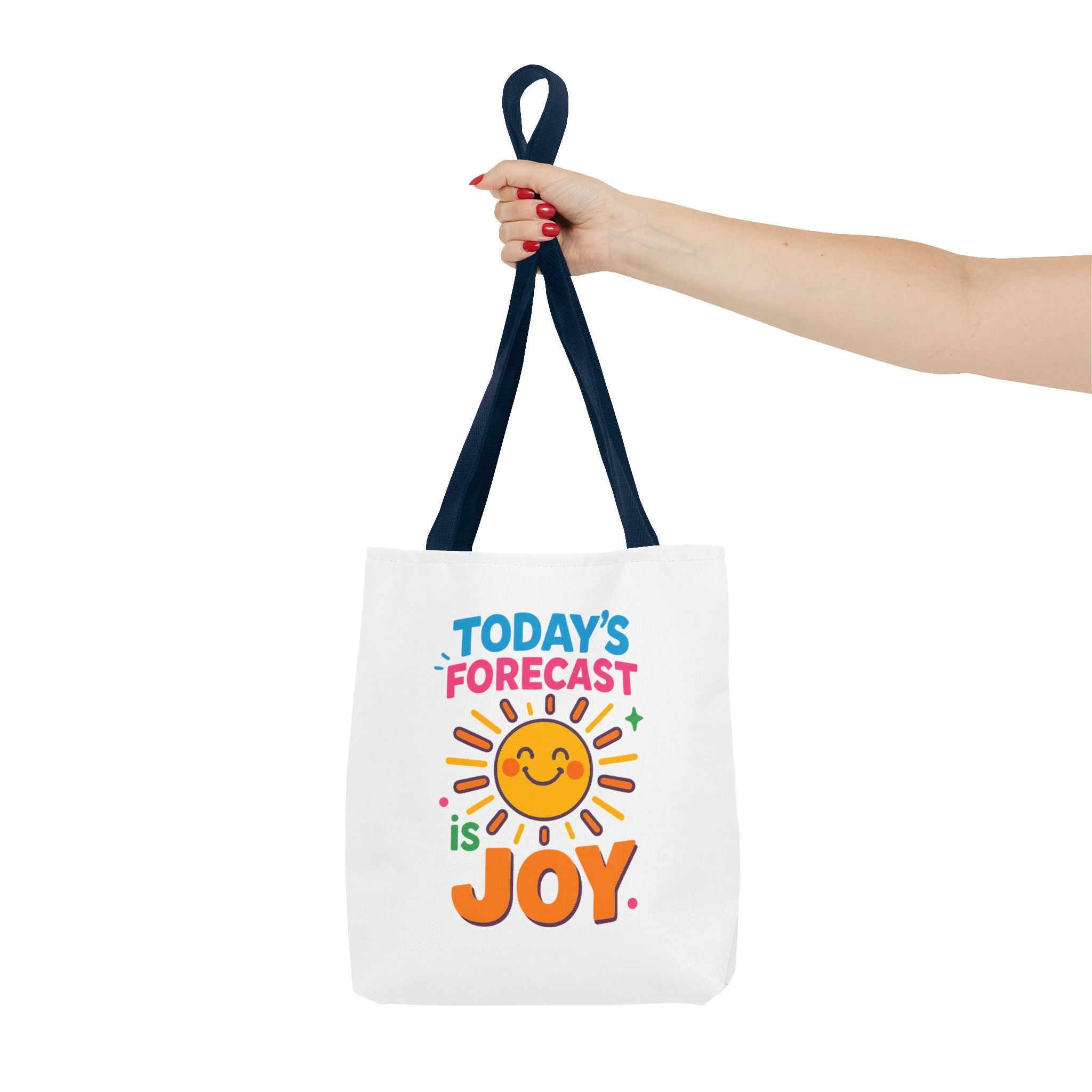 Joy Forecast Smiley Tote Bag