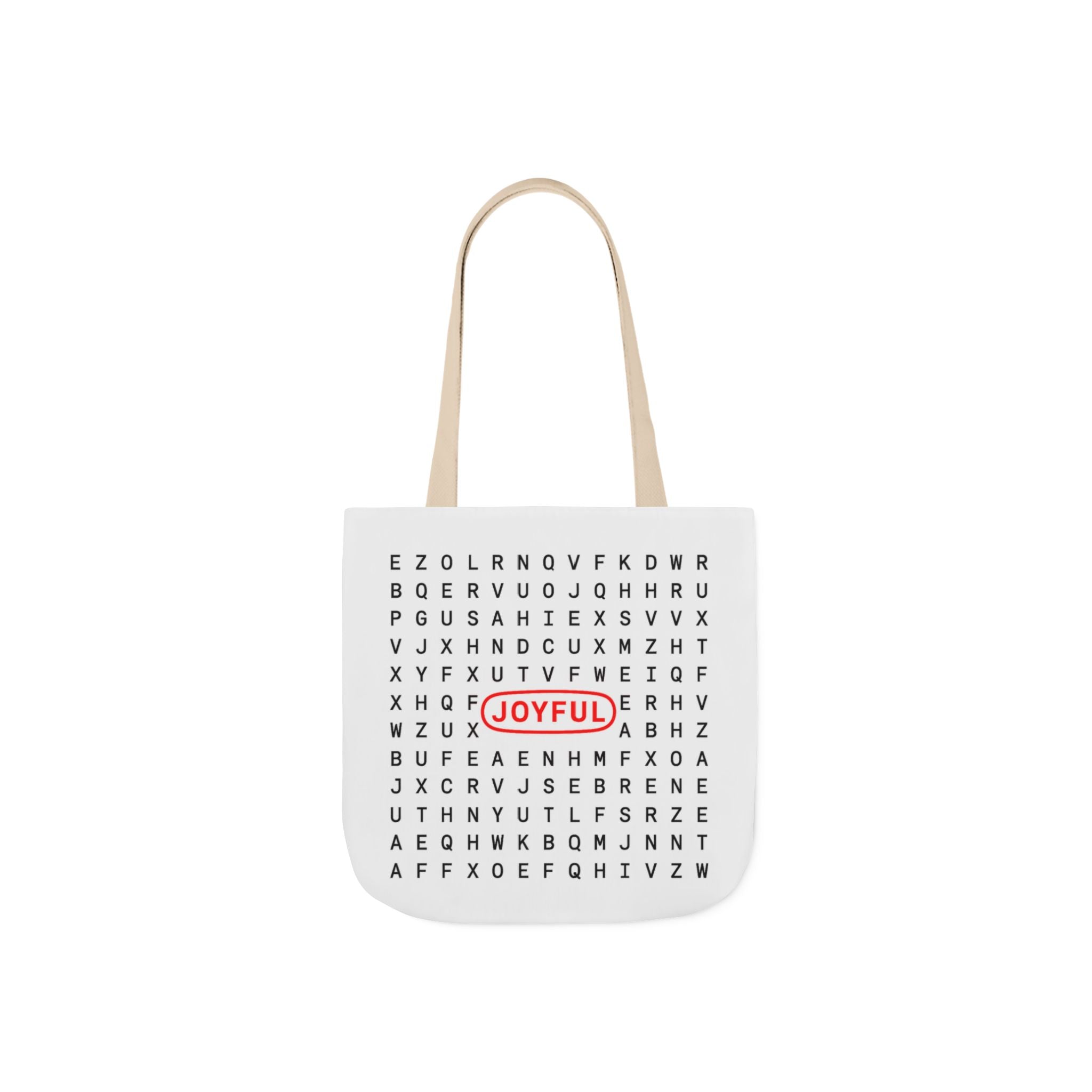 Joyful Canvas Tote Bag