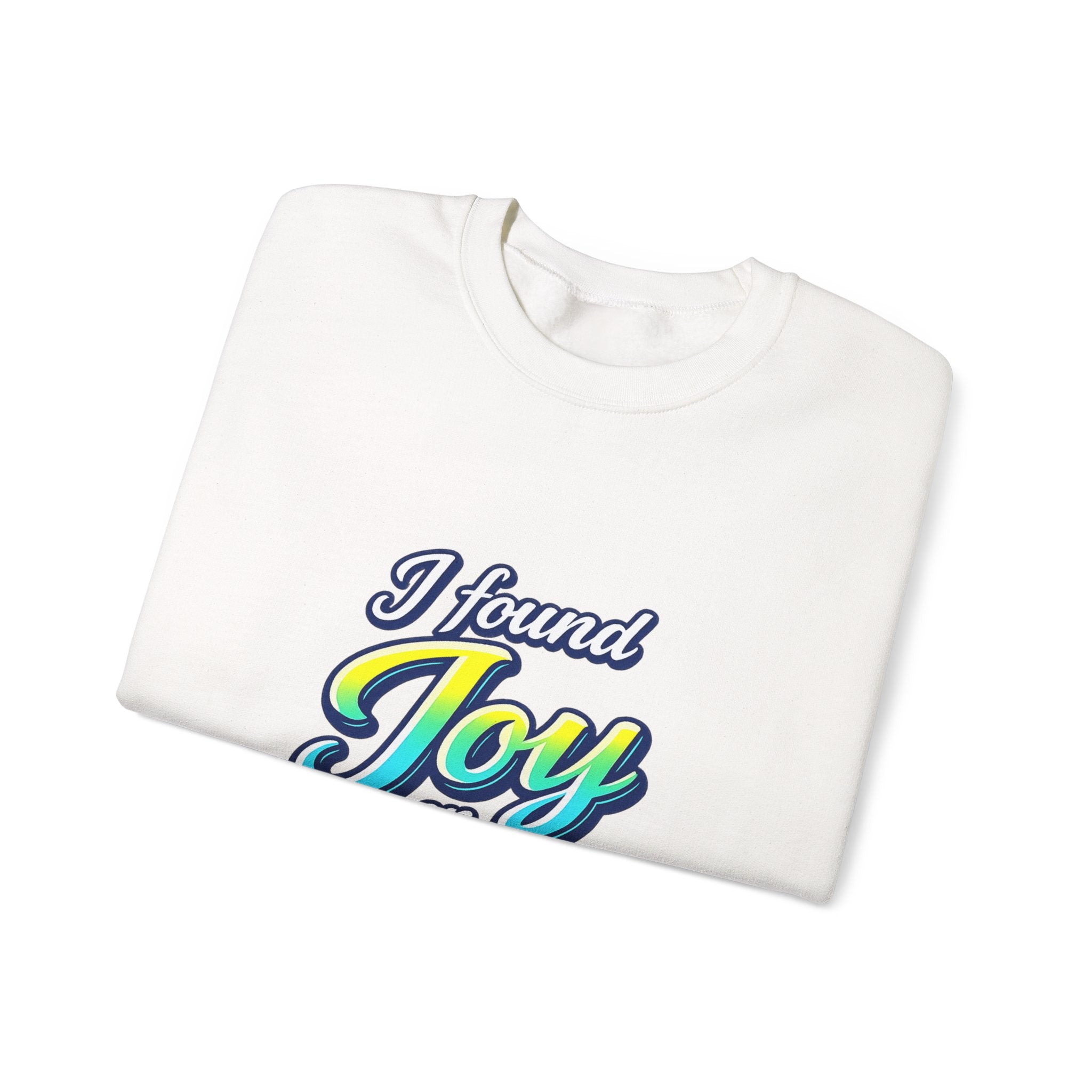 Revere Beach Sweatshirt — “I Found Joy on Revere Beach” Travel Souvenir Crewneck
