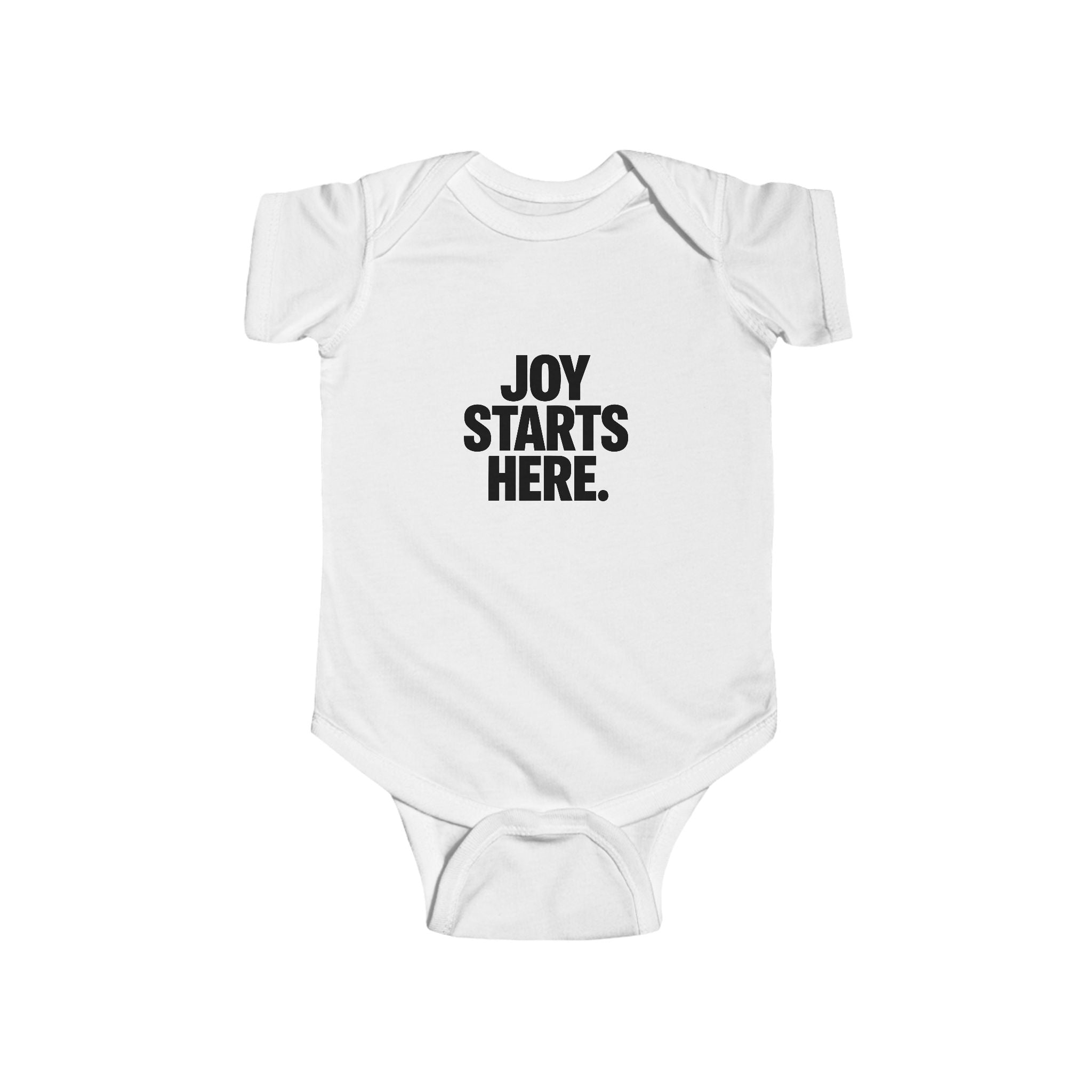 Joy Starts Here — Infant Fine Jersey Bodysuit