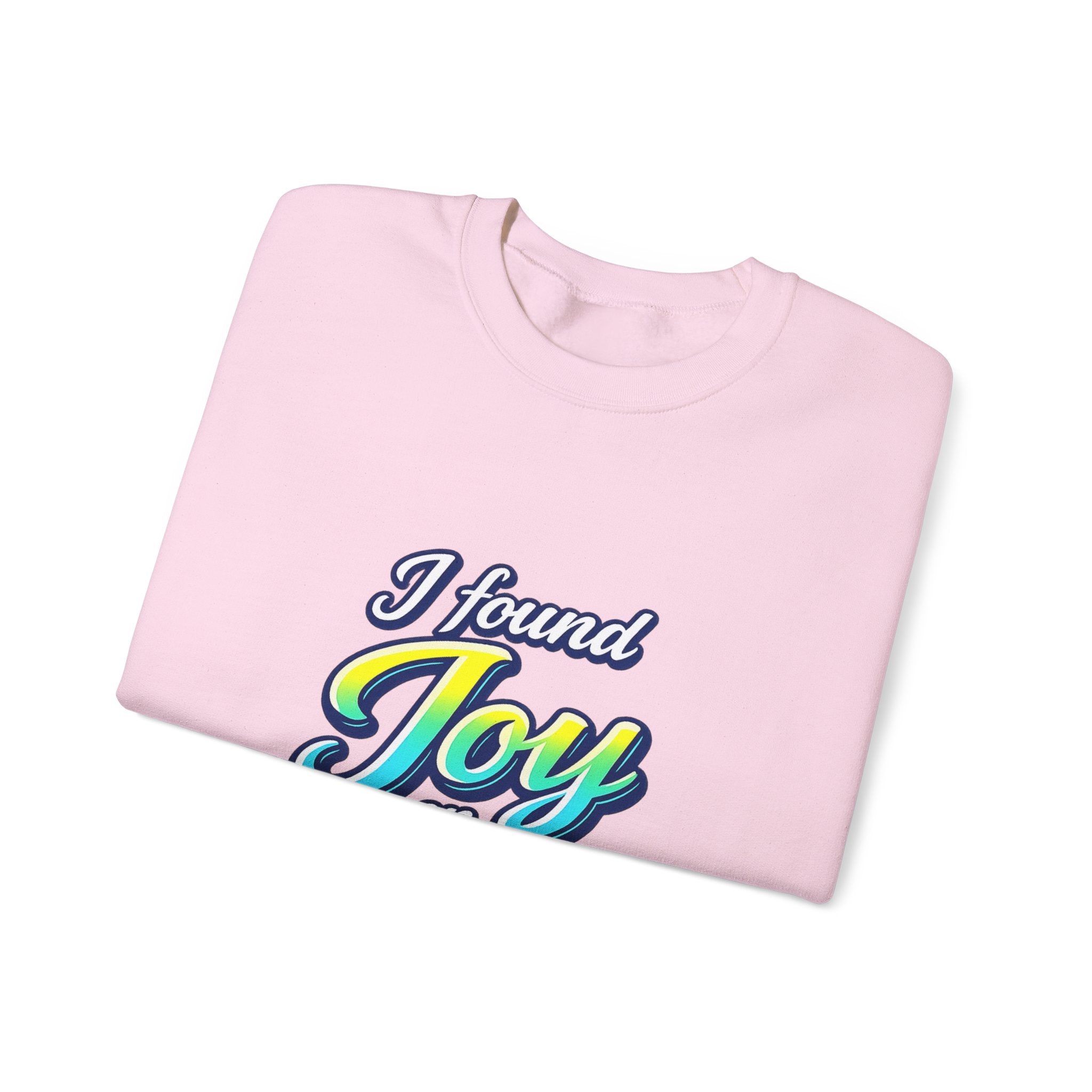 Revere Beach Sweatshirt — “I Found Joy on Revere Beach” Travel Souvenir Crewneck
