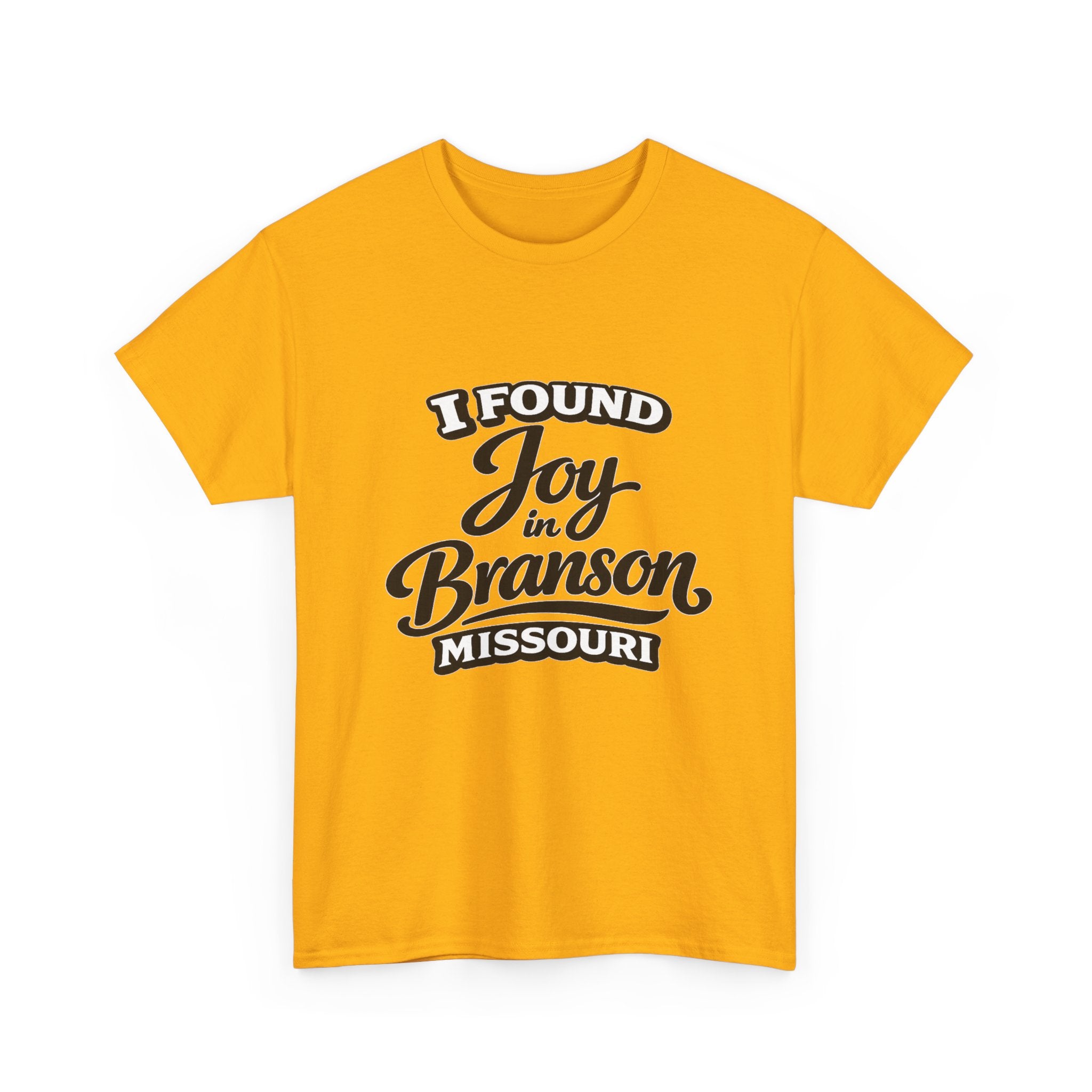 Branson Missouri T‑Shirt — "I Found Joy in Branson" Souvenir Tee