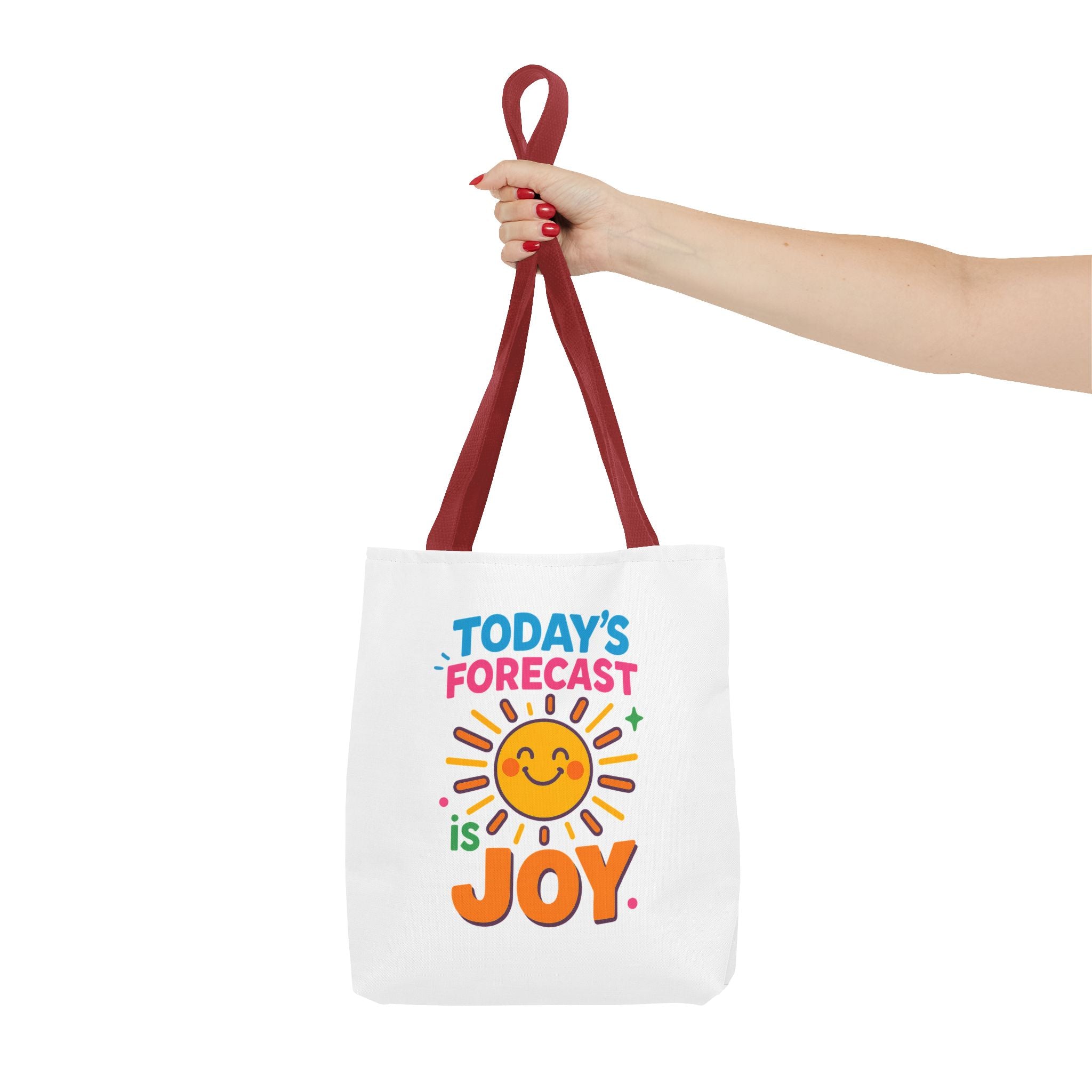 Joy Forecast Smiley Tote Bag