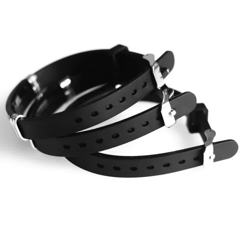 “Love Never Fails” Christian Silicone Bracelet — Adjustable Cross Scripture Wristband for Men