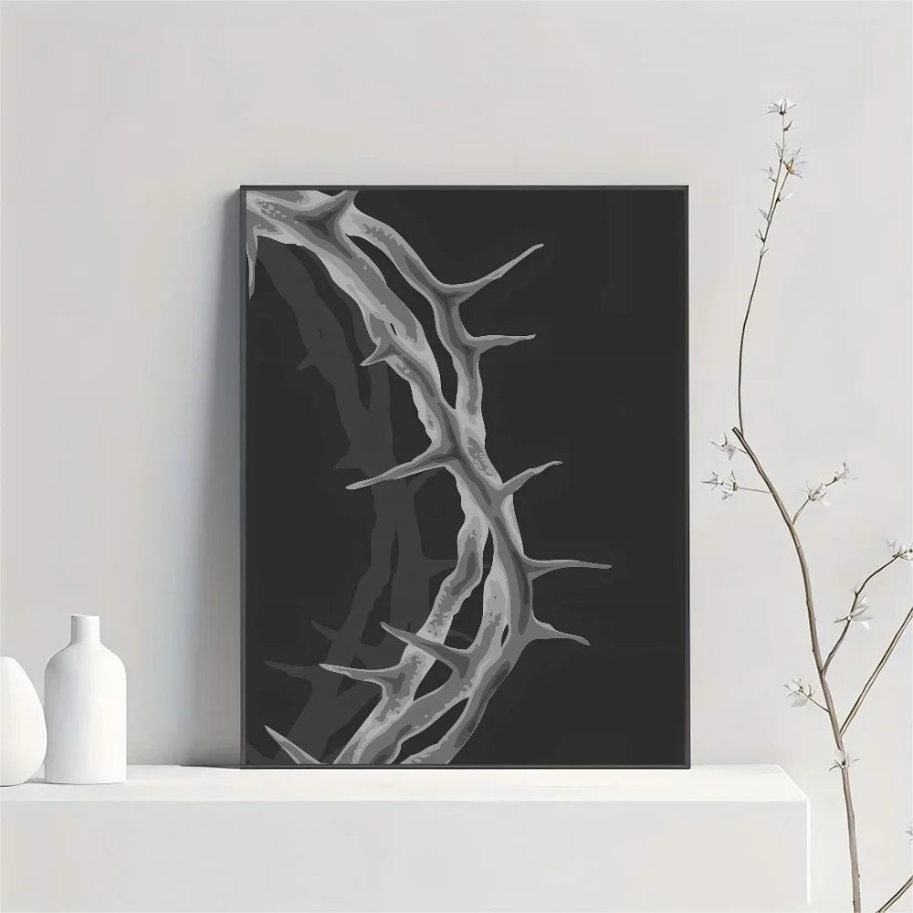 Son of God Cross Canvas Wall Art — Christian Faith Home Decor
