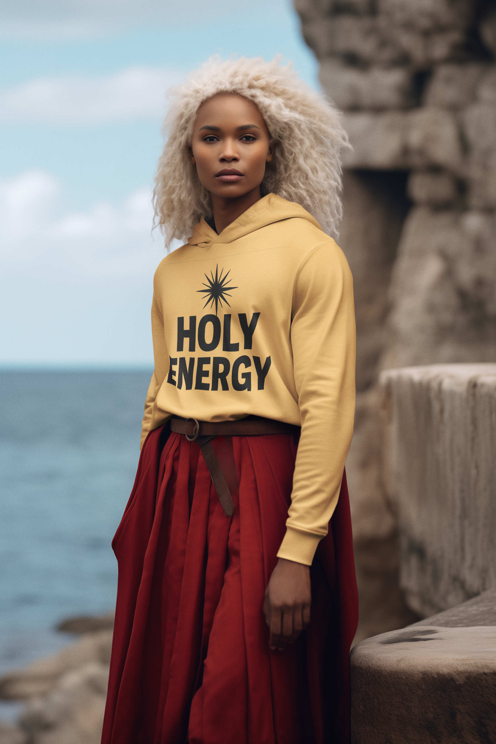 Holy Energy Hoodie — Spiritual, Positive Vibes Sweatshirt