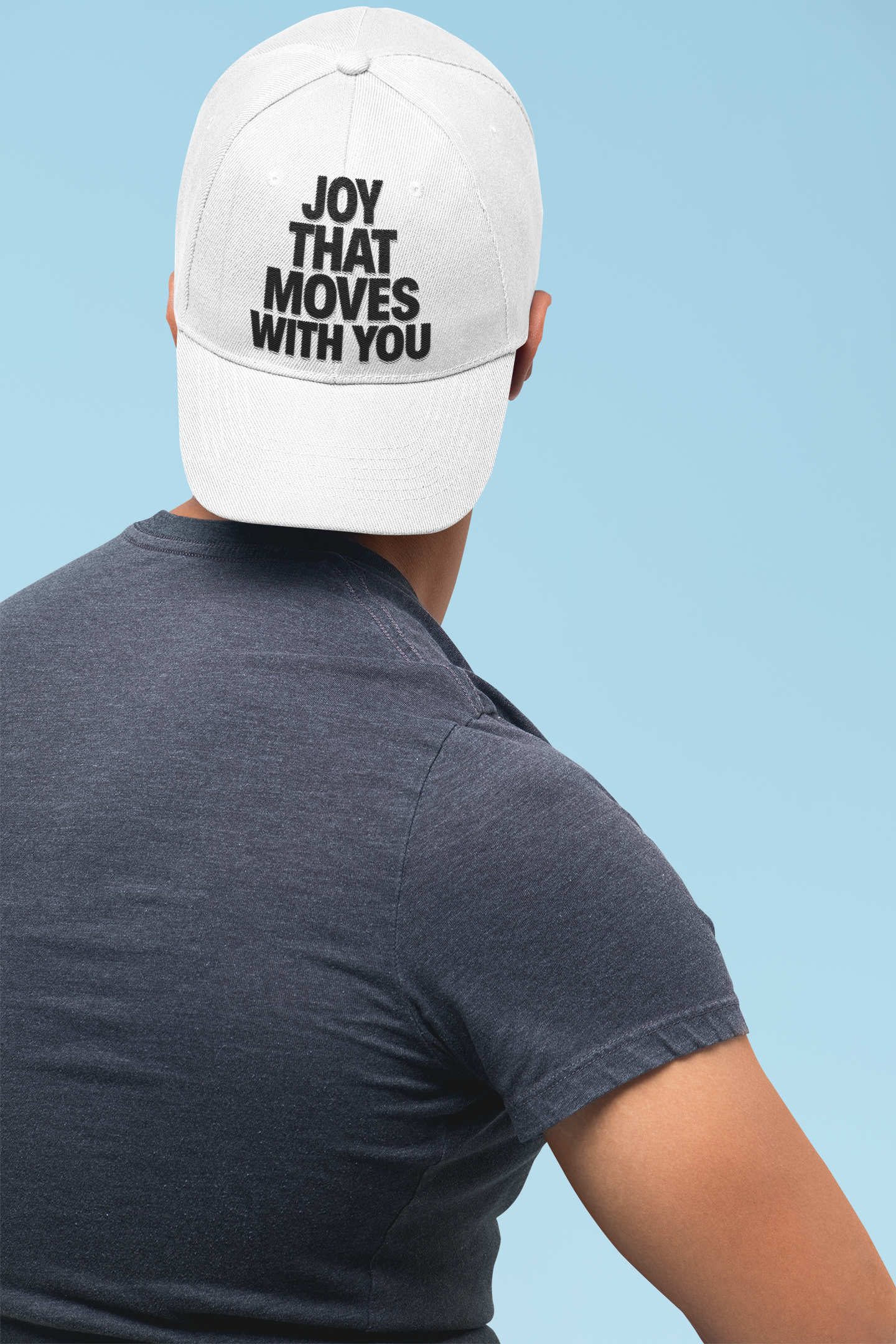Joy That Moves With You Embroidered Baseball Hat