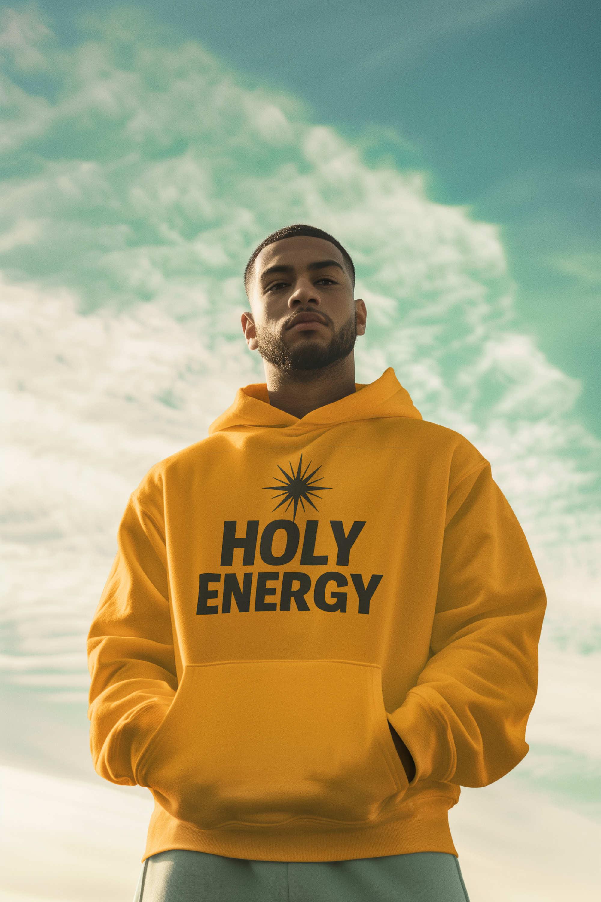 Holy Energy Hoodie — Spiritual, Positive Vibes Sweatshirt